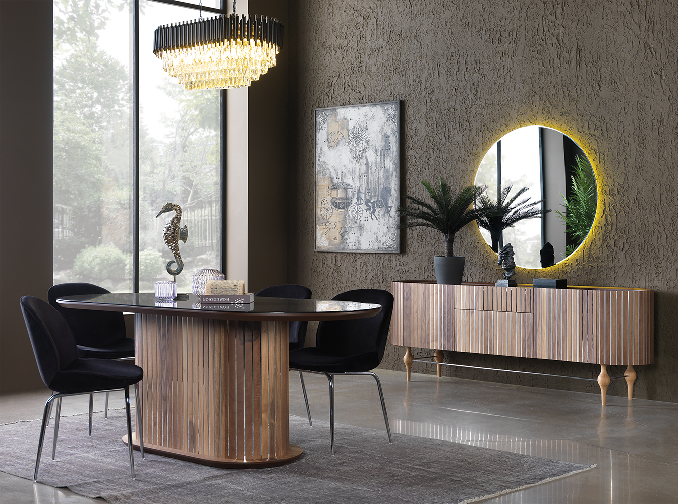 ALYANS YEMEK ODASI CEVİZ Gürbüzoğulları Mobilya