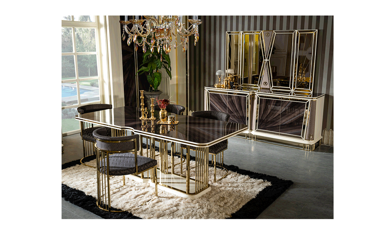 BUGATTİ YEMEK ODASI Gürbüzoğulları Mobilya BUGATTİ YEMEK ODASI Gürbüzoğulları Mobilya